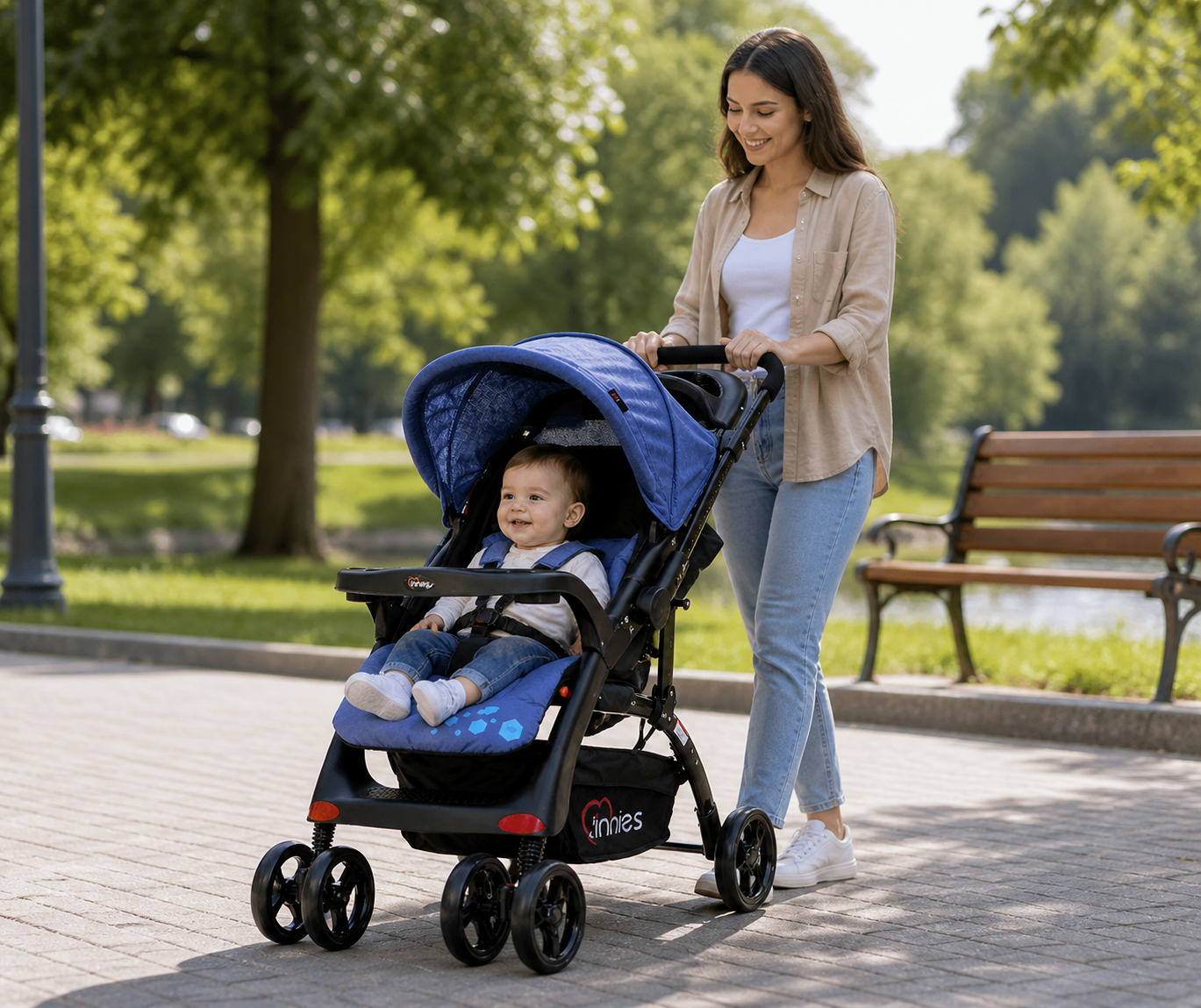 ✨ Premium Baby Stroller – Foldable & Comfortable