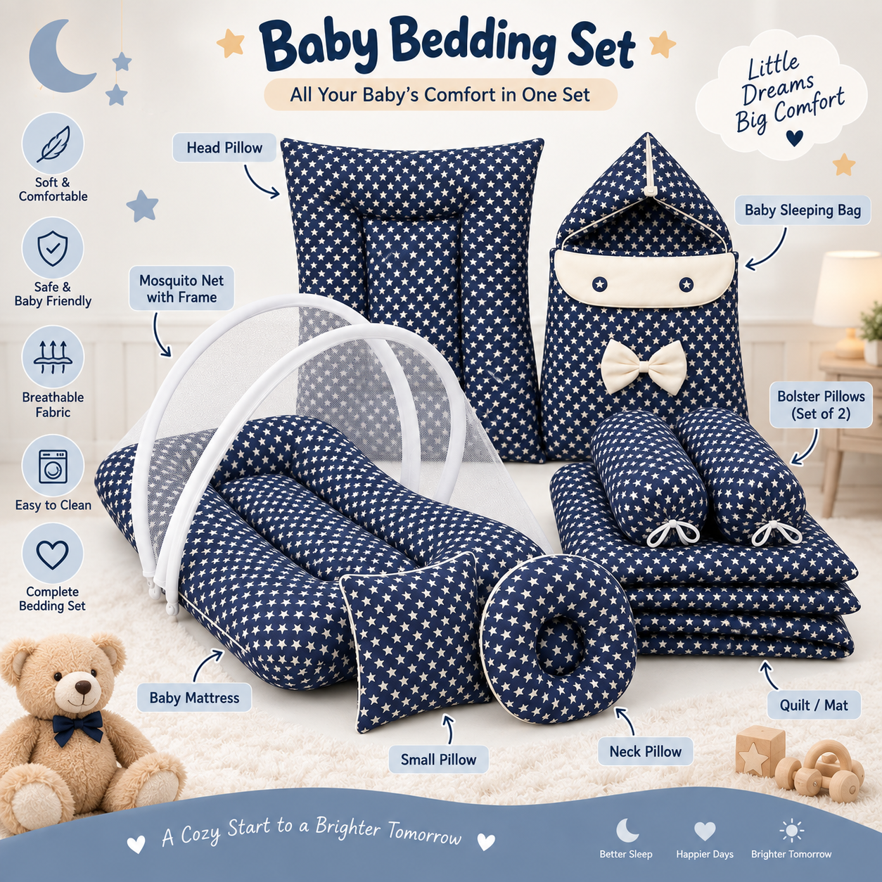 Little Star Bedding Set