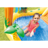 Dino Inflatable Water Slide Pool