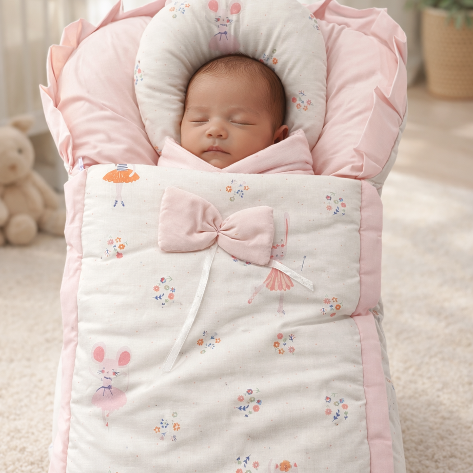 Blush Blossom Baby Nest