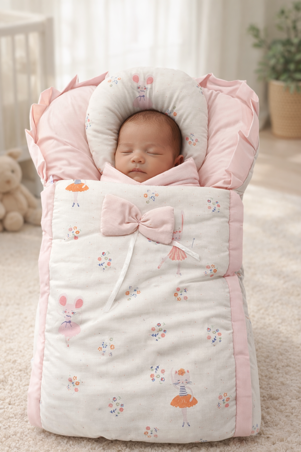 Blush Blossom Baby Nest
