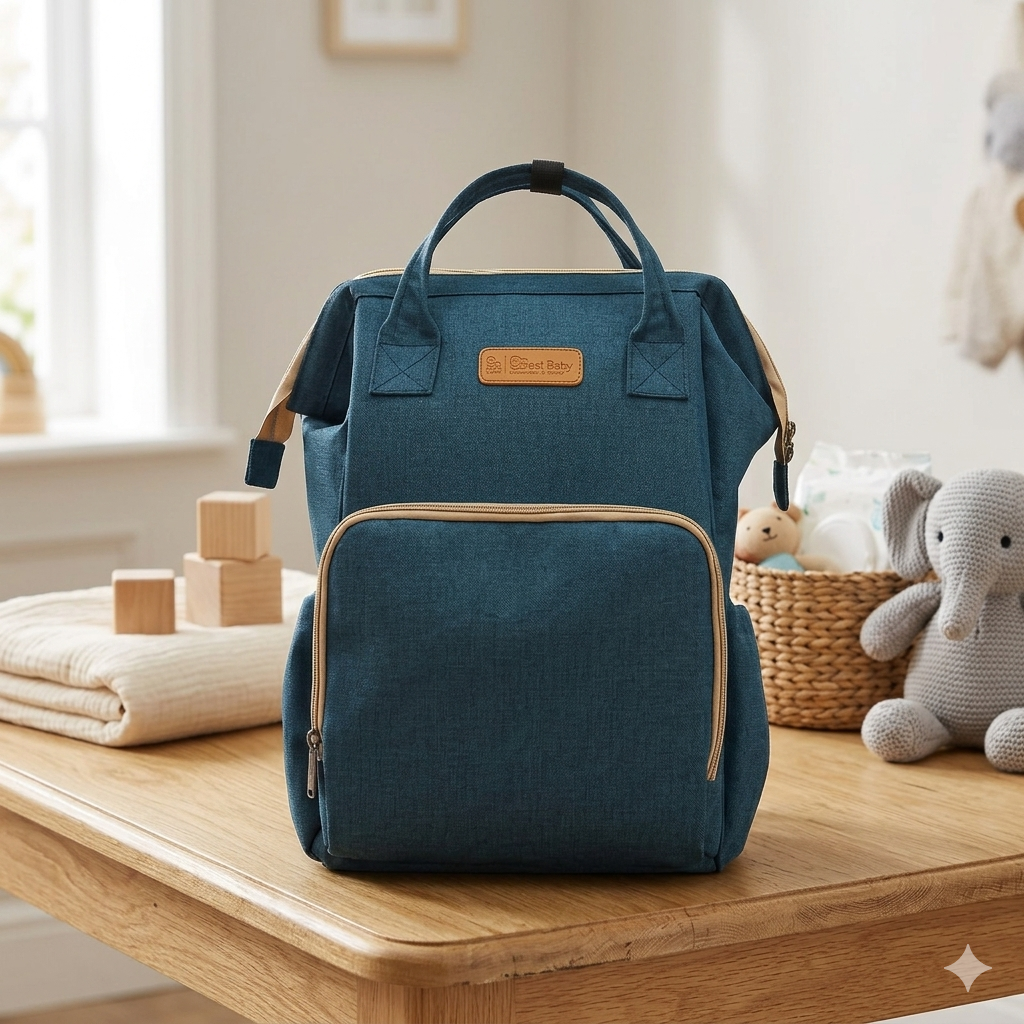 Multi-Function Baby Diaper Bag Backpack – Large Capacity & Waterproof