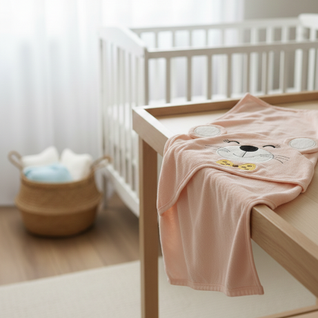 Cuddle Bear Baby Wrapping Sheet