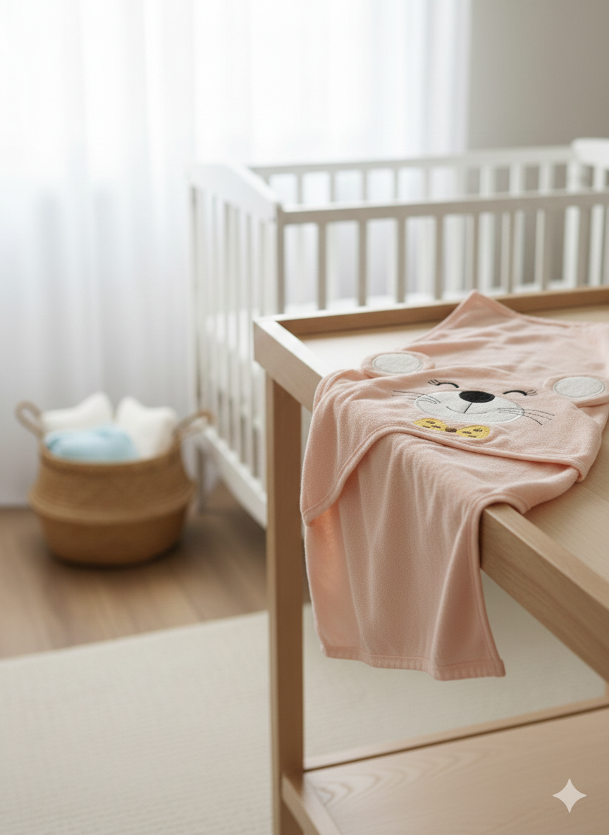 Cuddle Bear Baby Wrapping Sheet