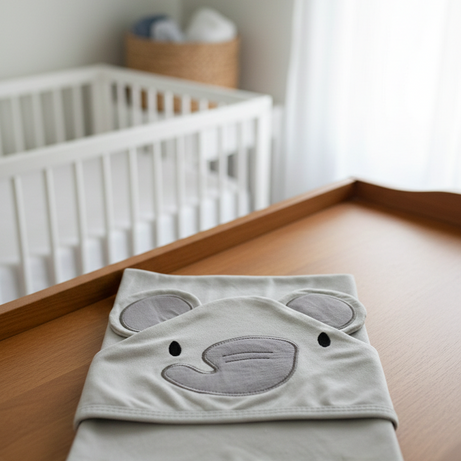 Gentle Elephant Baby Wrapping Sheet