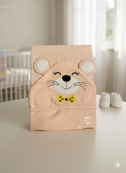 Cuddle Bear Baby Wrapping Sheet