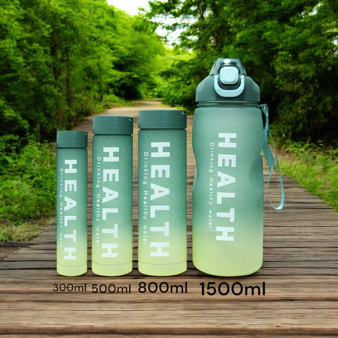 PureHealth Green Bottle Set of 4