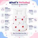 Heart Print Carry Nest