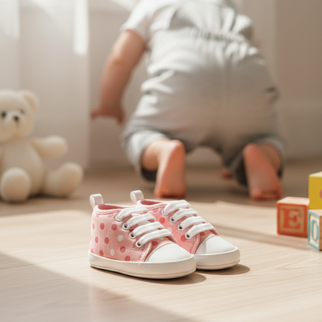 Little Dot Baby Sneakers
