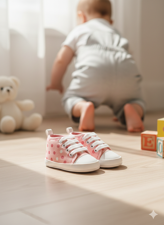 Little Dot Baby Sneakers