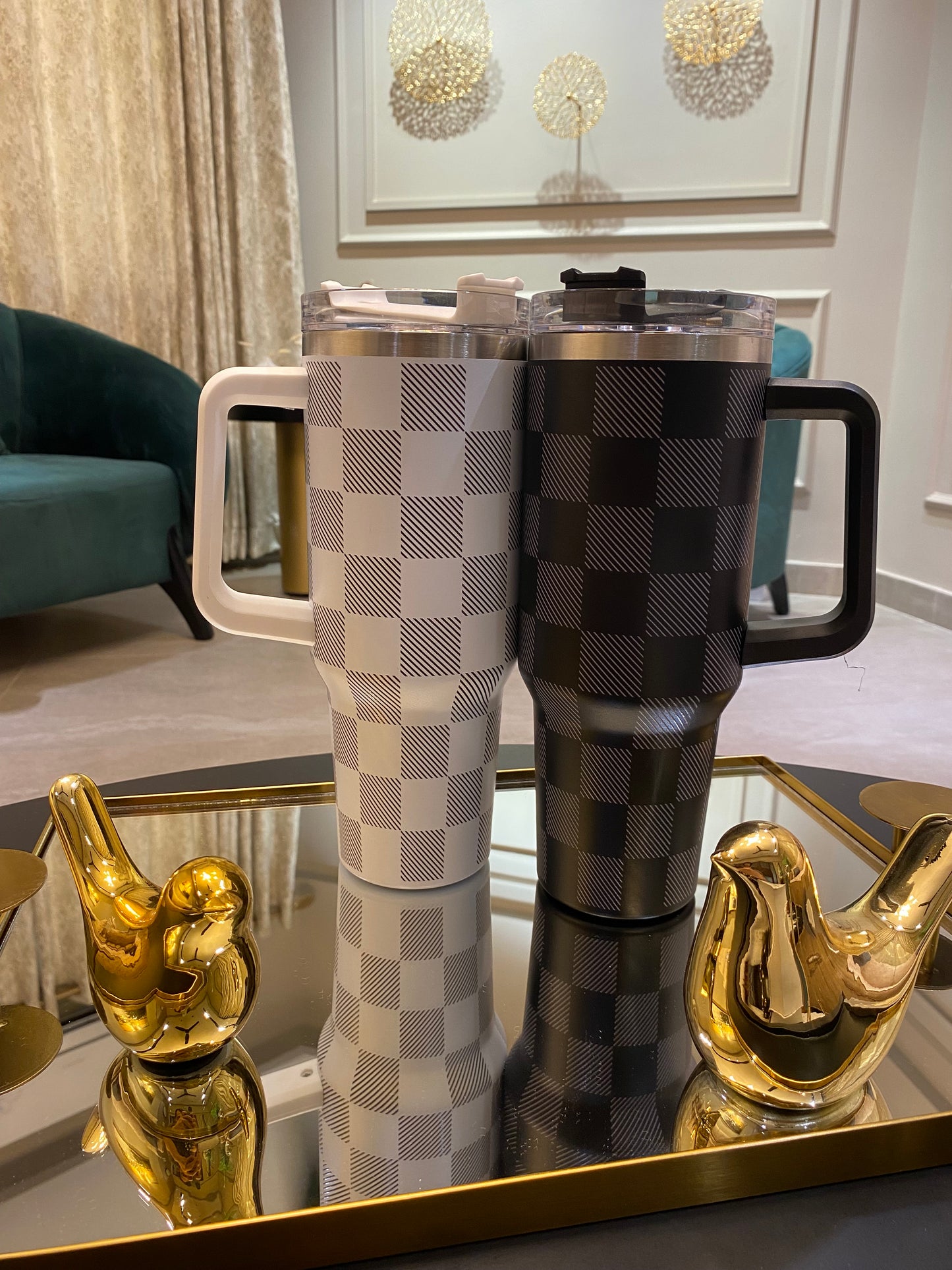 CheckMate Stainless Steel Tumbler 1200ML