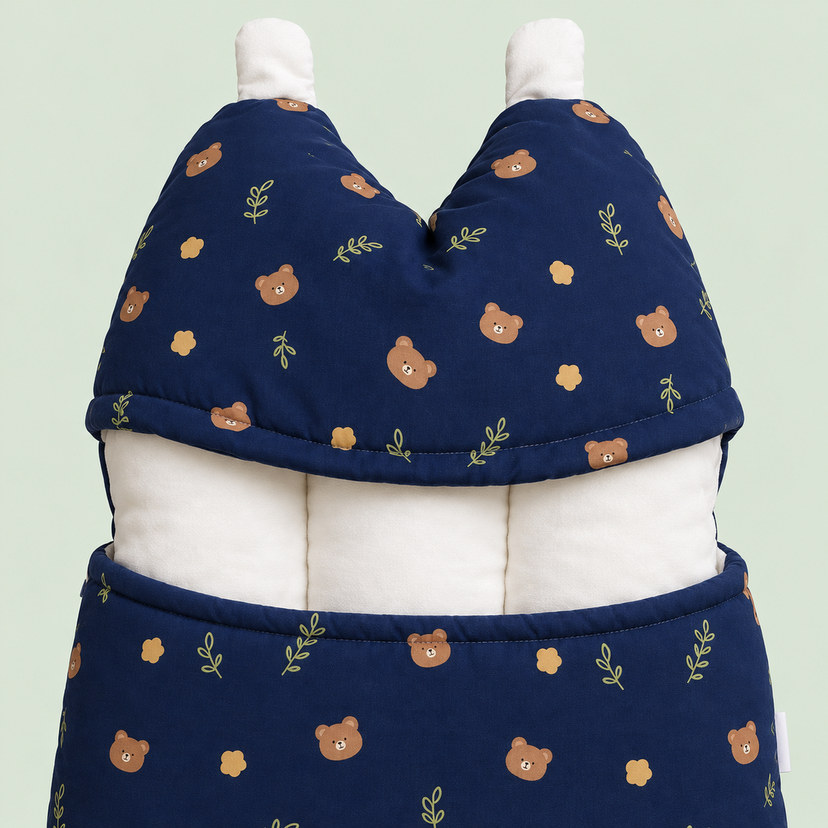 Navy Teddy Carry Nest