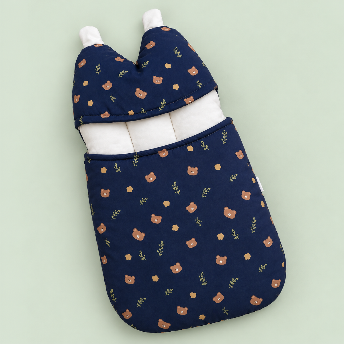 Navy Teddy Carry Nest