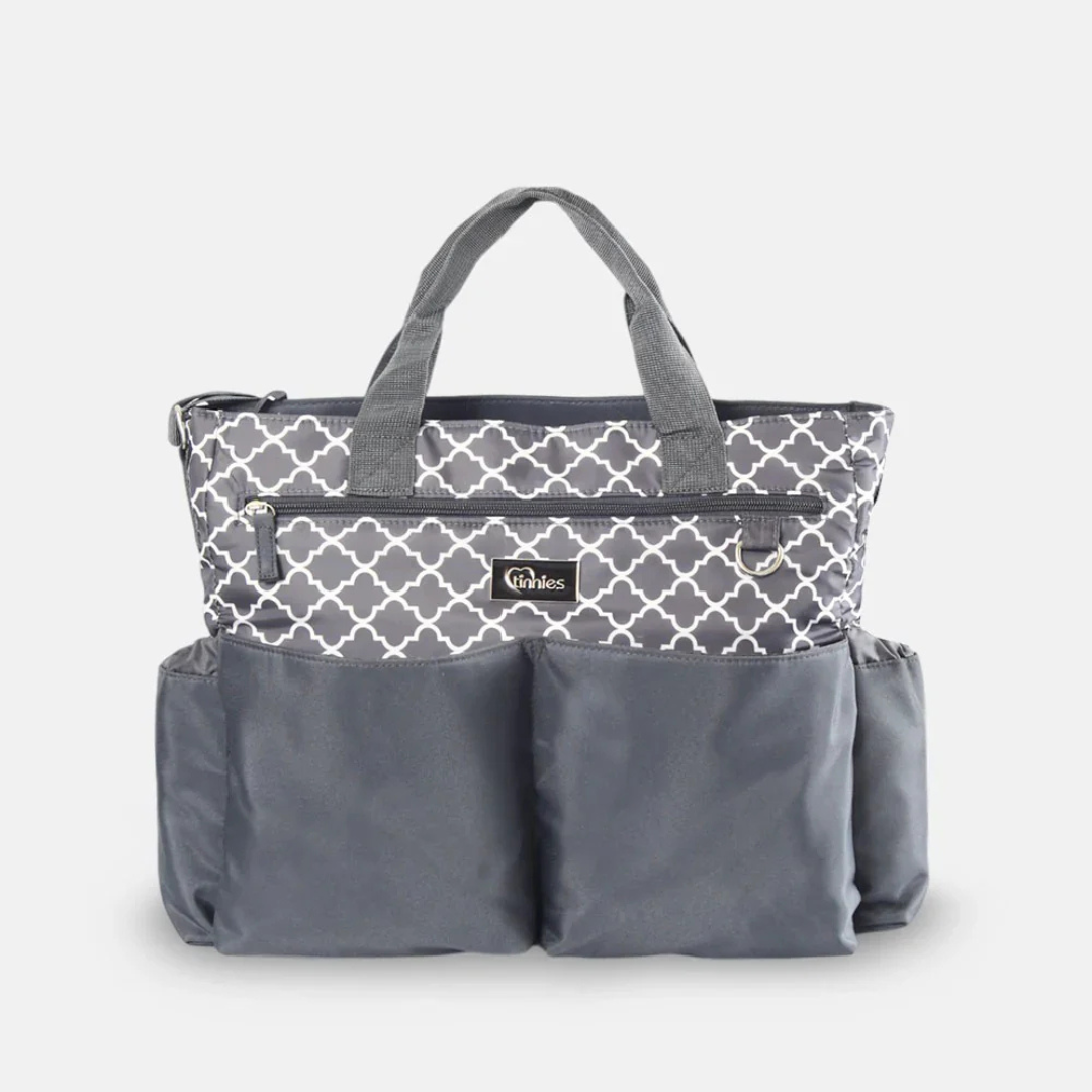 Multi Pocket Diaper Tote Bag