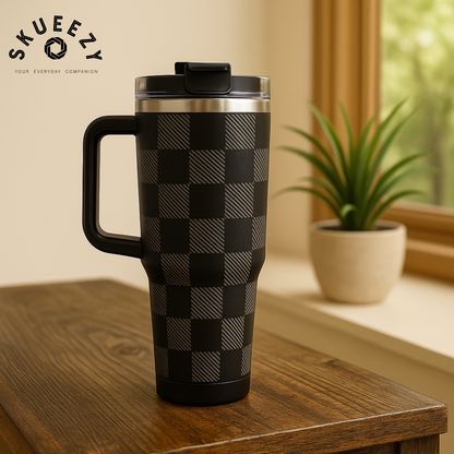 CheckMate Stainless Steel Tumbler 1200ML