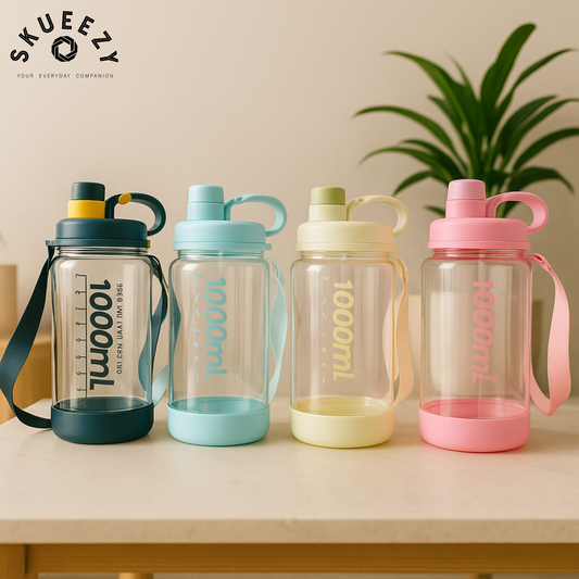 Sip Ease Sports 1500 ML Bottle with Strap