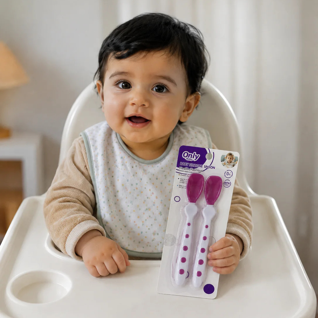 Baby Silicone Spoon Set