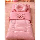 Luxury Starry Baby Nest – Silk Finish & 100% Cotton Inside