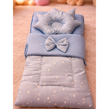 Luxury Starry Baby Nest – Silk Finish & 100% Cotton Inside