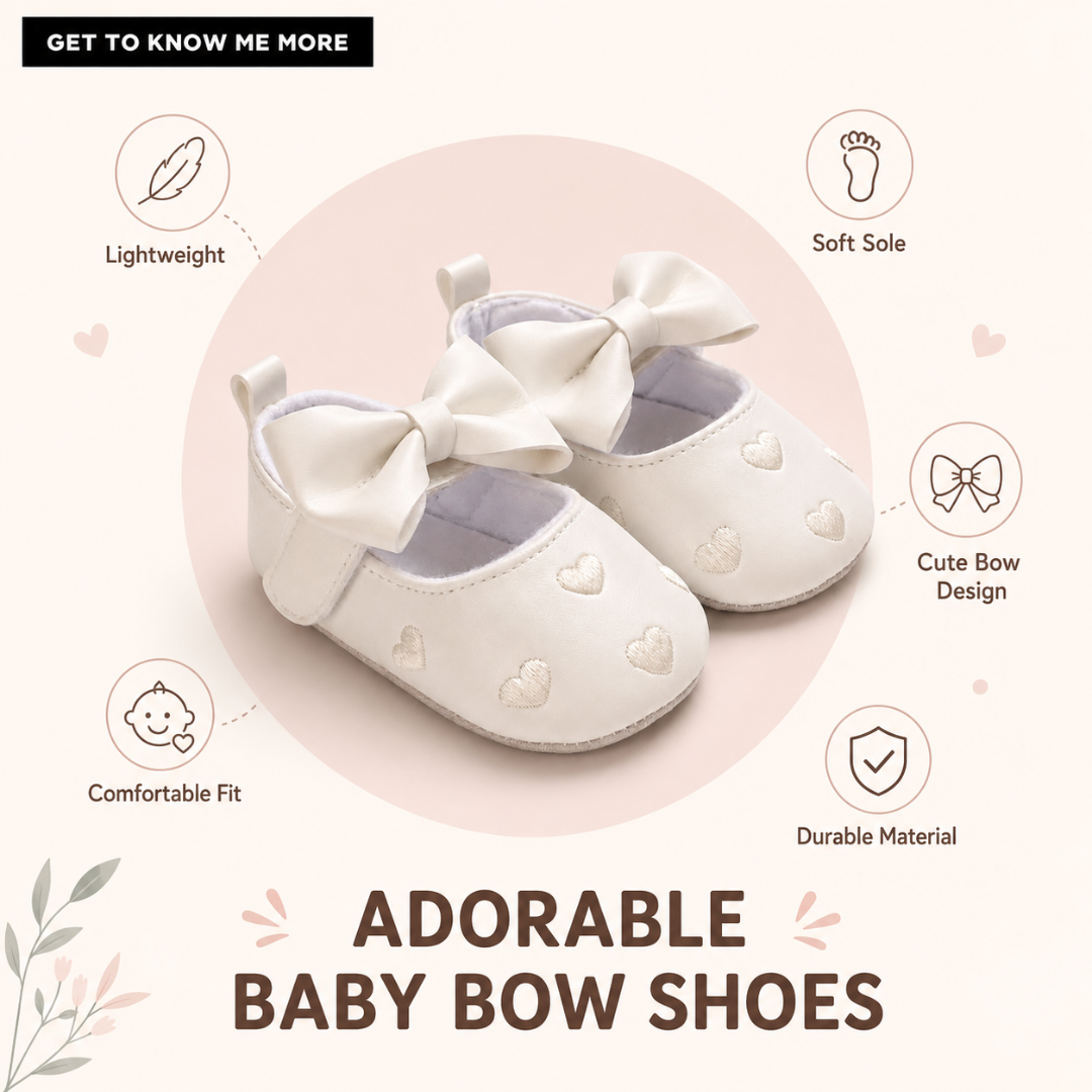 Baby Bow Shoes
