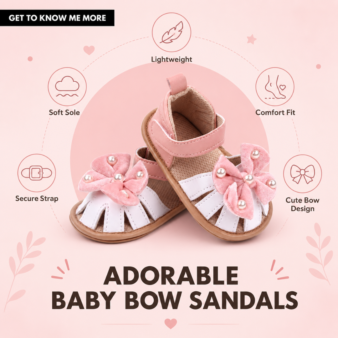 Baby Bow Sandals