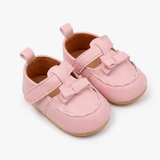 Baby Soft Sole Bow Shoes