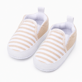 Striped Baby Slip-On Shoes