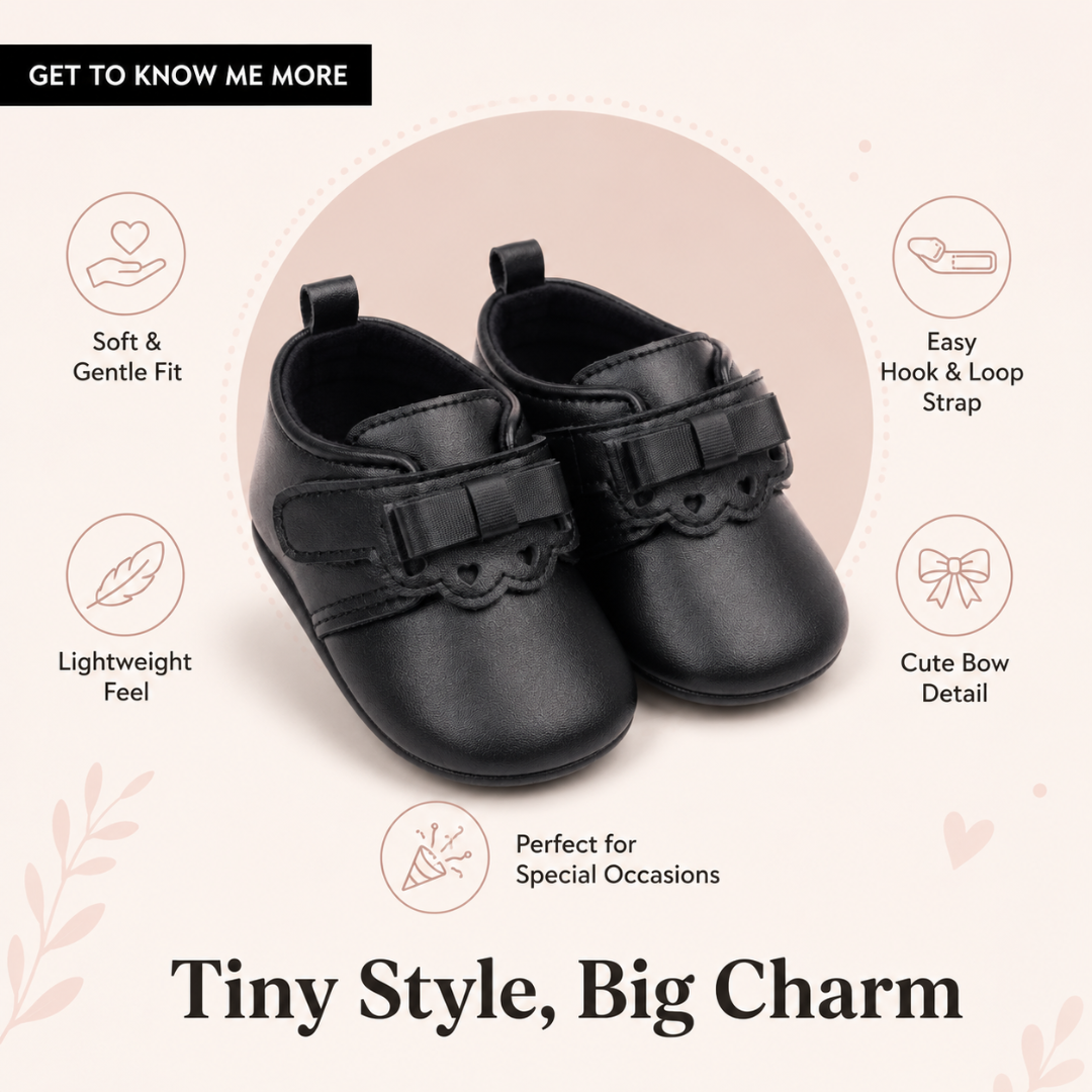 Baby Bow Strap Shoes