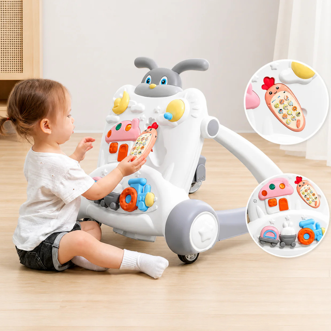 3-in-1 Baby Activity Walker