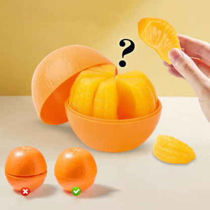 Orange Puzzle Ball