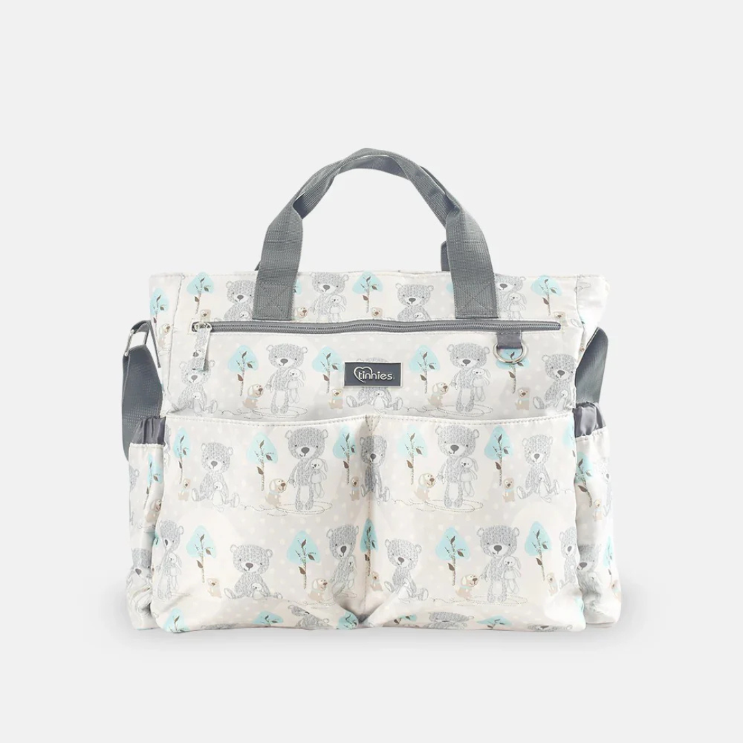 Teddy Diaper Tote Bag