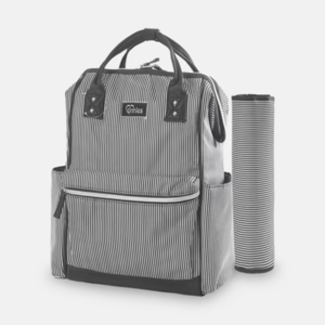 Classic Stripe Diaper Bag