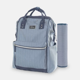 Blue Stripe Diaper Bag