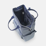 Blue Stripe Diaper Bag