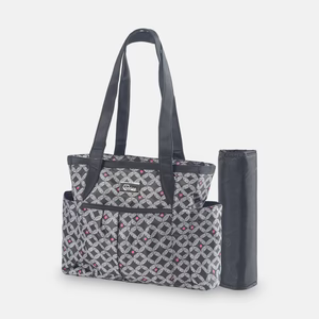 Pattern Tote Diaper Bag