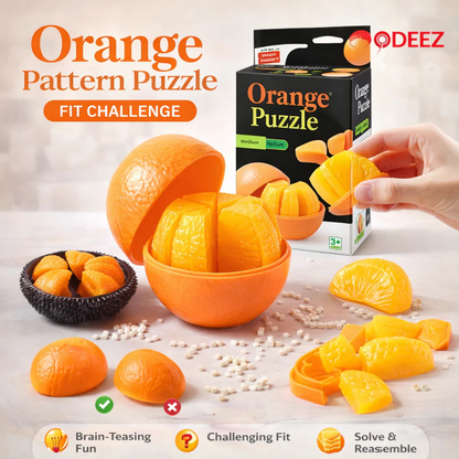 Orange Puzzle Ball