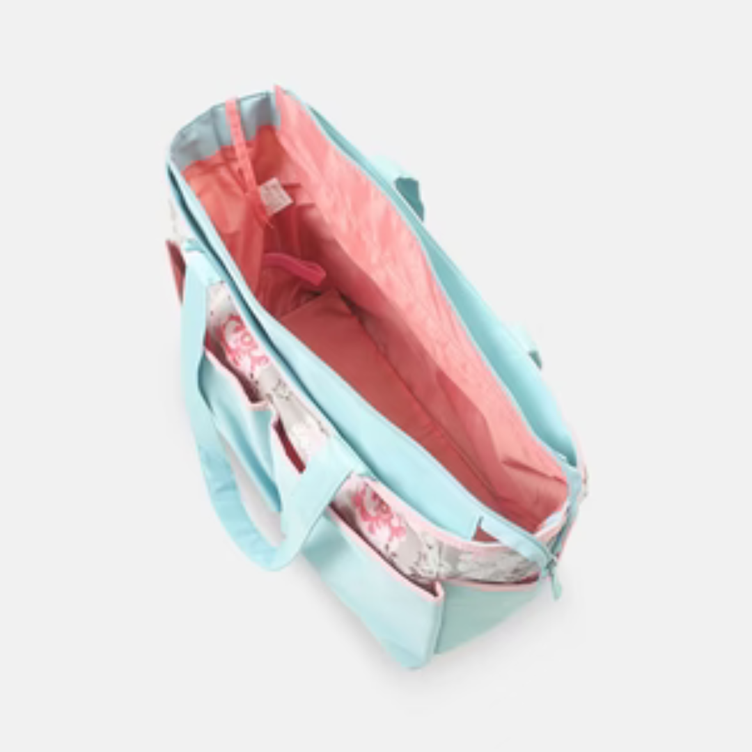 Floral Tote Diaper Bag