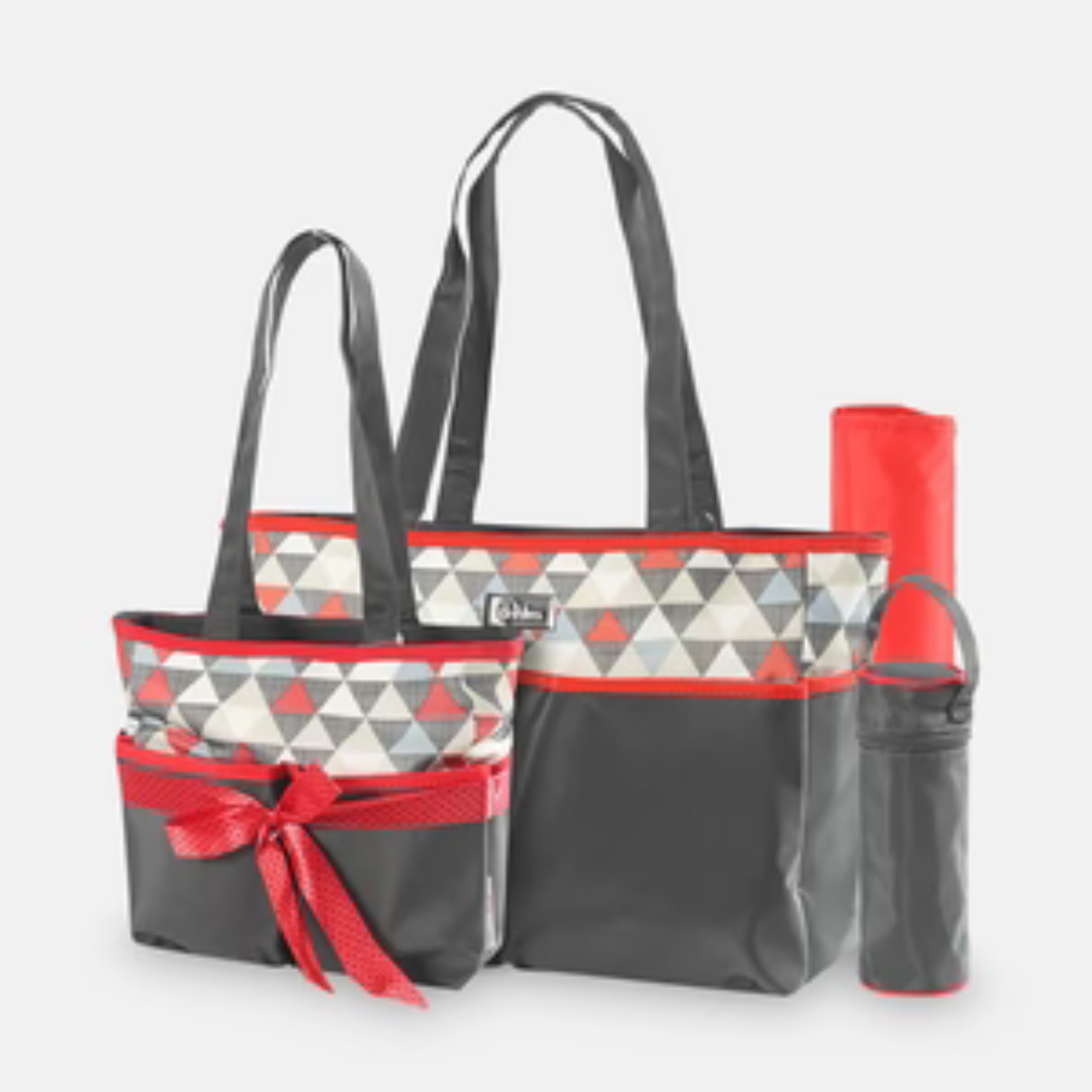 Red Duo Diaper Bag