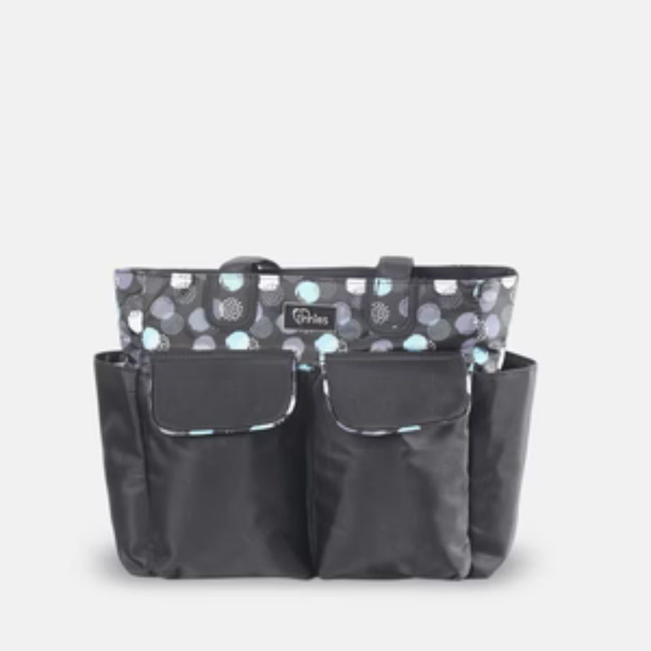 Dot Print Diaper Bag