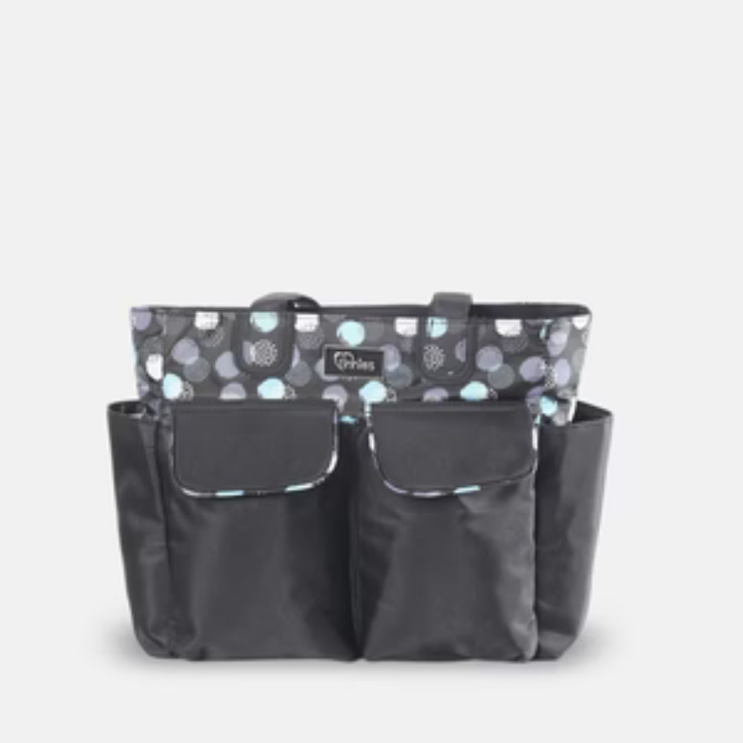Dot Print Diaper Bag