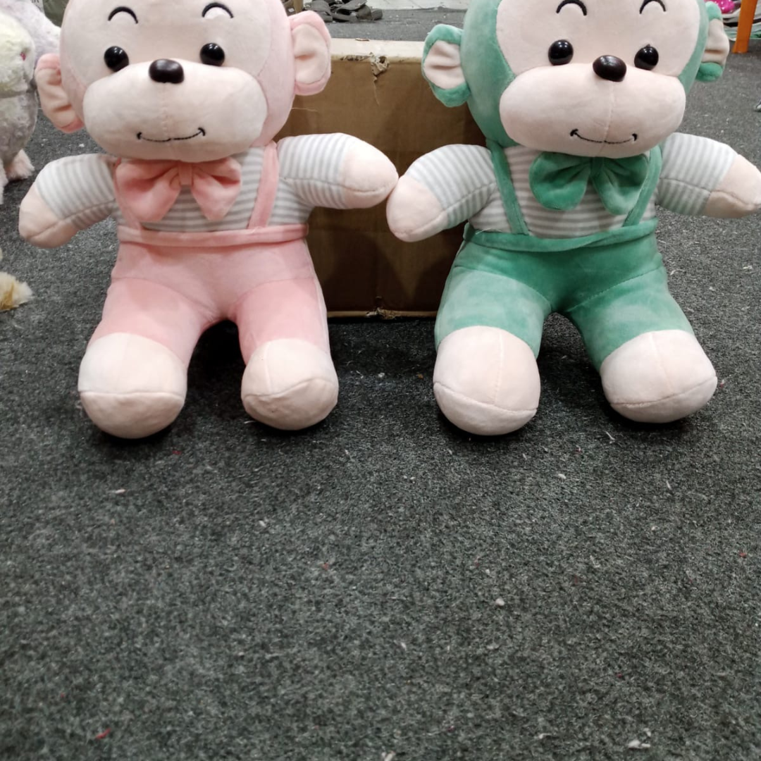Monkey Plush Pair