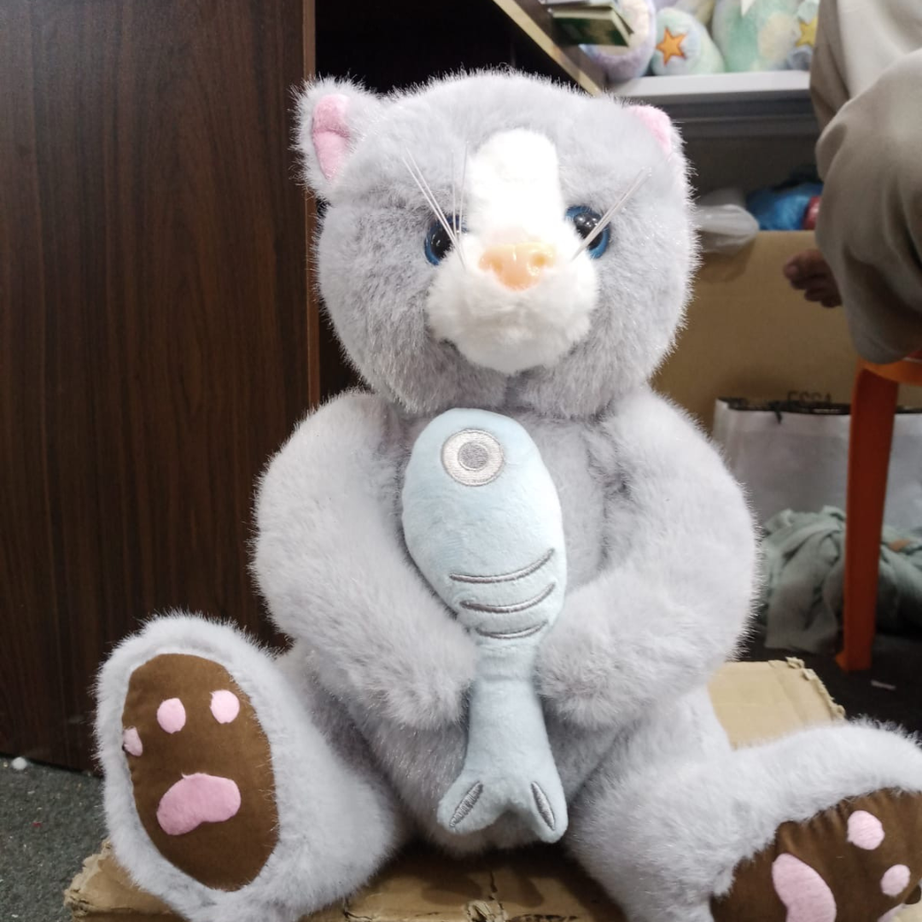 Fish Cat Plush