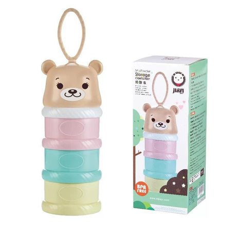 Baby Milk Powder Storage Container  Portable Multi-Layer Dispenser