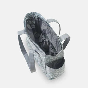 Grey Tote Diaper Bag