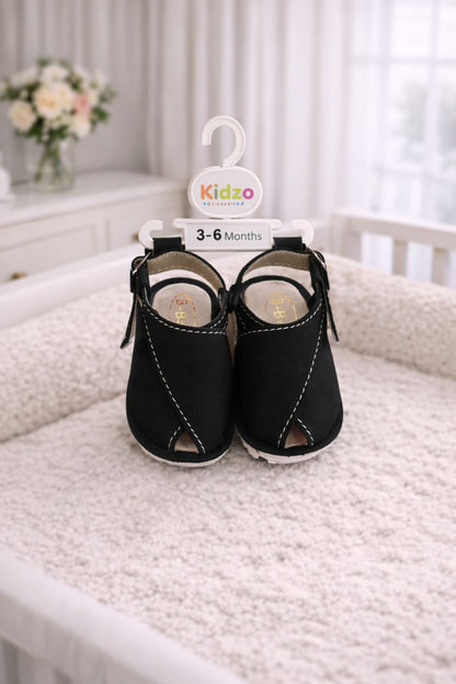 Midnight Buckle Baby Peshawari Sandals
