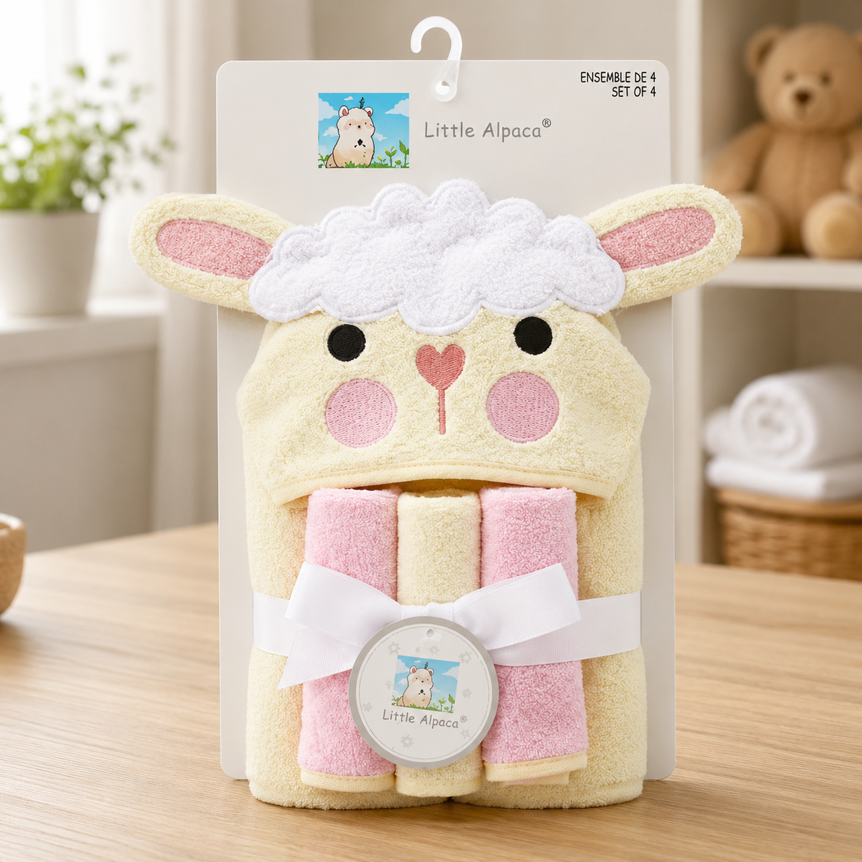 Lamb Hooded Towel