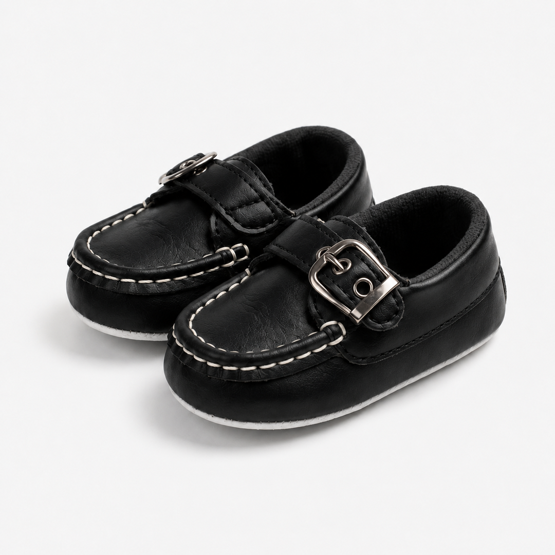 Kids Buckle Loafers