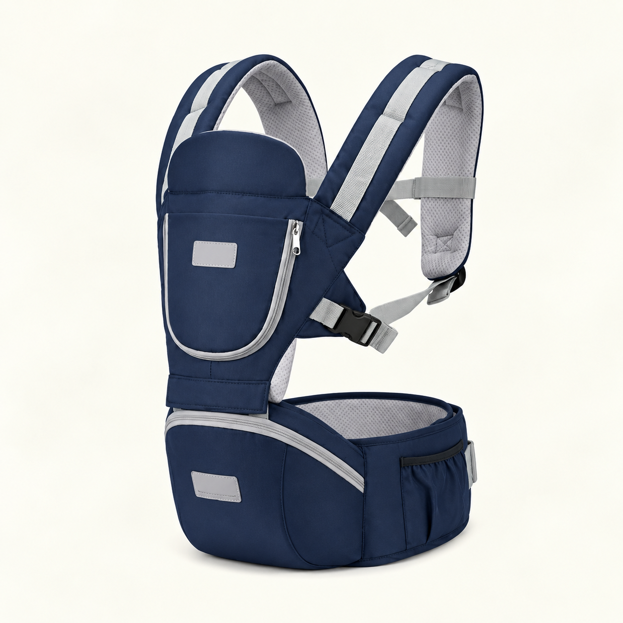 Premium 6-in-1 Baby Hip Seat Carrier – Breathable Mesh, Ergonomic & Safety Certified