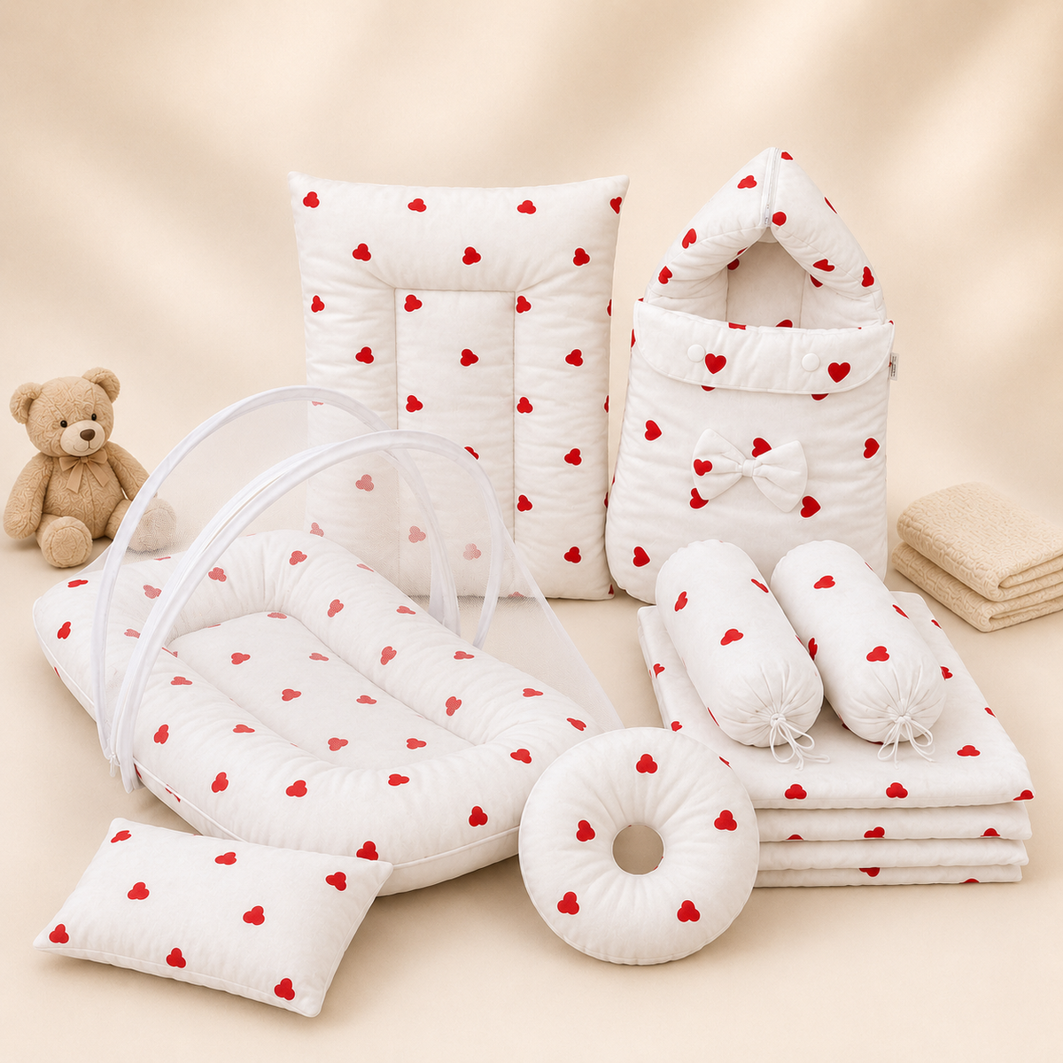 Heart Bedding Set
