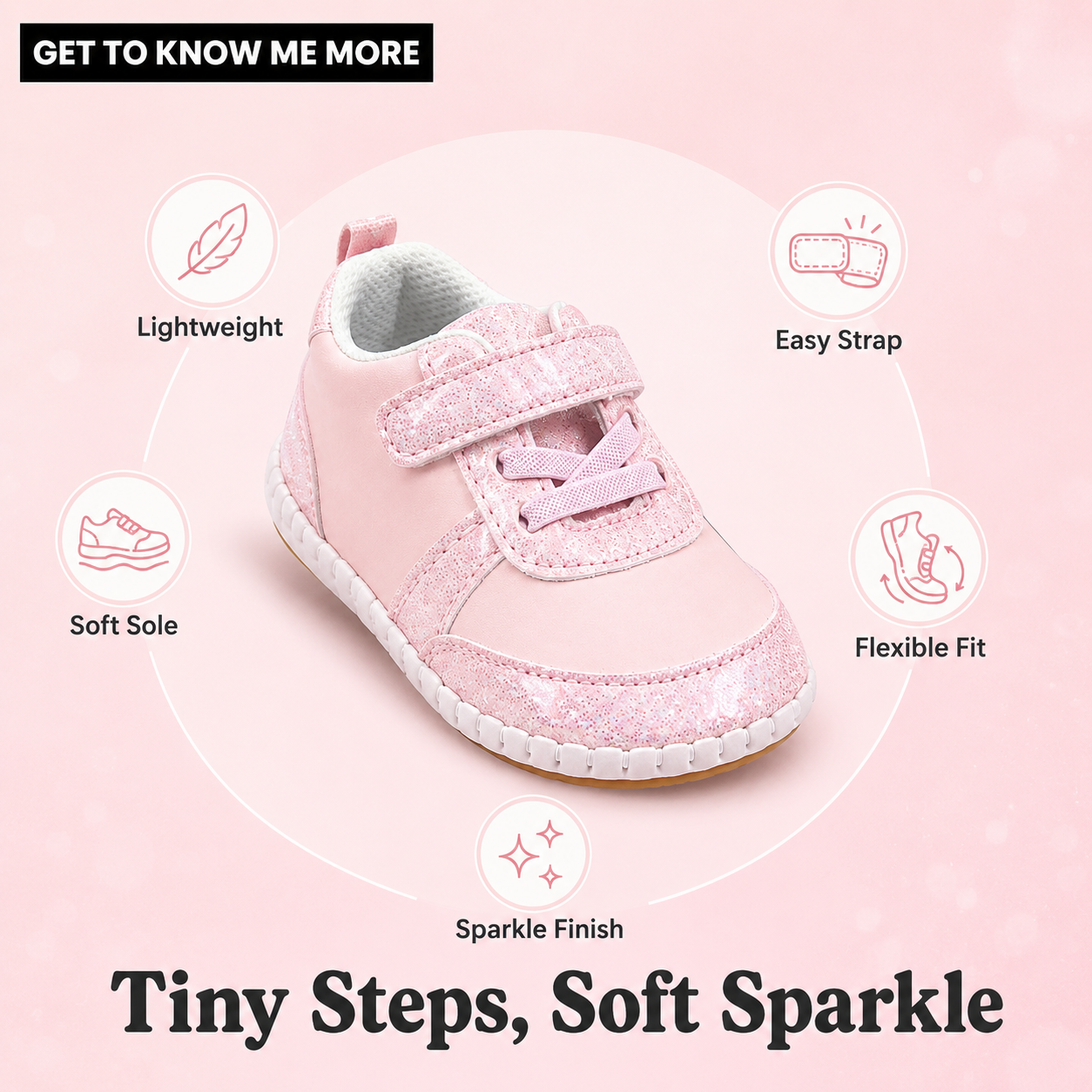 Baby Glitter Sneakers